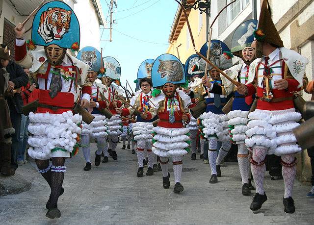 Peliqueiros Entroido Galicia