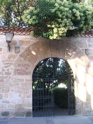 Huerto de Calixto y Melibea en Salamanca