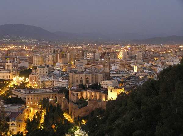 Castillo de Gibralfaro - vistas de Málaga