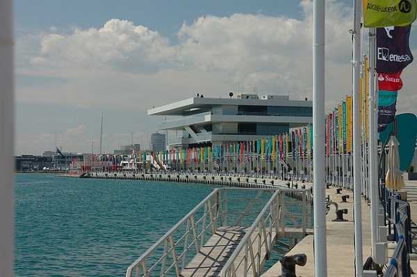 Port America's Cup en Valencia