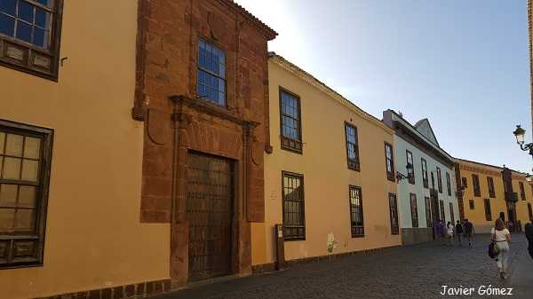 Casas señoriales en San Cristóbal de la Laguna
