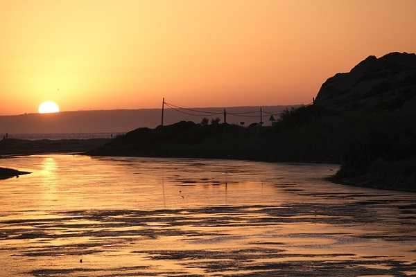 Atardecer en Zahara de los Atunes